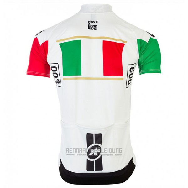 2017 Fahrradbekleidung Assos Champion Italien Trikot Kurzarm und Tragerhose